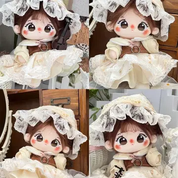 20cm 봉제 인형용 옷 갈아입기 의류 세트 활 옷 2점 세트