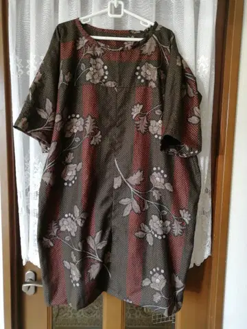 기모노 리메이크 원피스 (오시마 명주 리메이크)