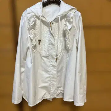 Rosy Monster Petal Frill Parker 화이트 M