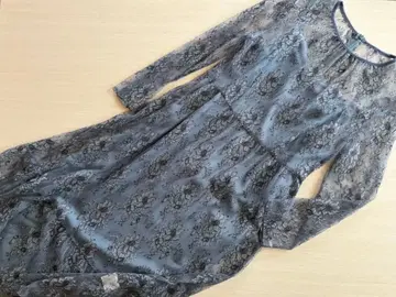 kaene 레이스 플레어 원피스 포멀 드레스