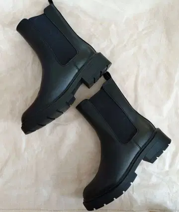 오파크 클립 블랙 사이드 고어 부츠 L 사이즈