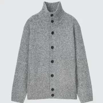 UNIQLO 유니클로 수플레얀 그레이 가디건