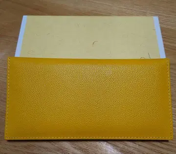 [ 미사용 새상품 ] 인기 색상 황궁 장지갑 옐로우 컬러