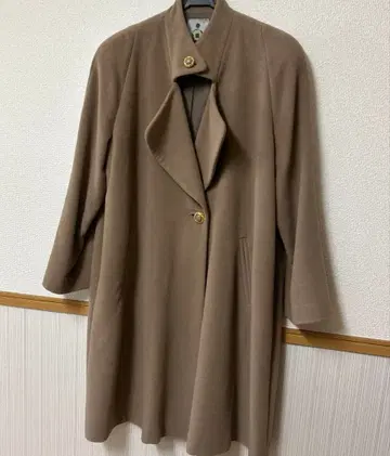 PARIADE 브라운 롱 코트