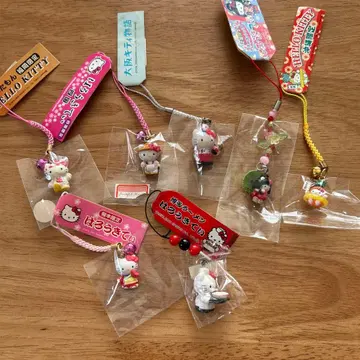 지역 한정 키티 스트랩 서일본 한정 7개 세트