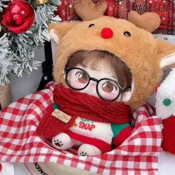 20cm 봉제 인형용 옷 갈아입기 의류 세트 활 옷 3점 세트