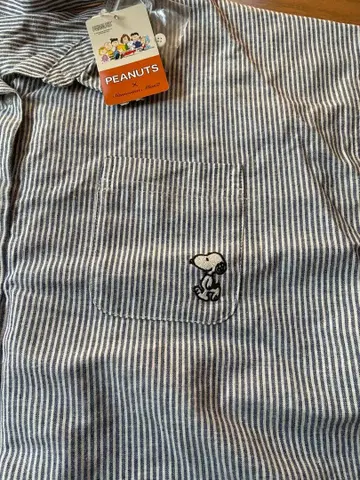 사만사 모스모스 PEANUTS 스누피 긴팔 셔츠