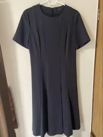 INDIVI 다크 네이비 원피스 포멀 슈트 사이즈 S
