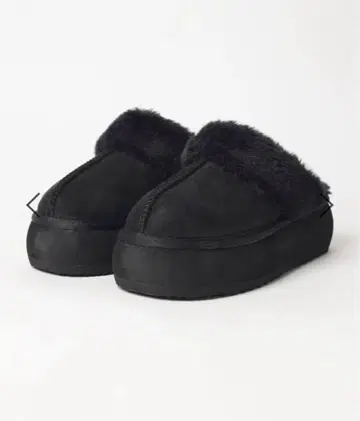 niko and - 오리지널 인조 모피 보아 무스탕 슬립온