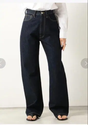 edition 스트레이트 와이드 데님 25