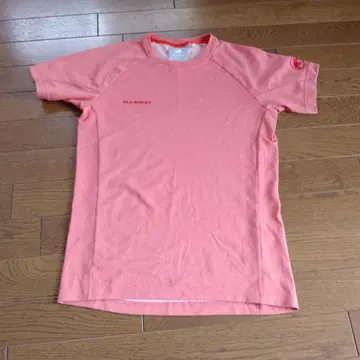 MAMMUT 핑크 라운드넥 T셔츠 M