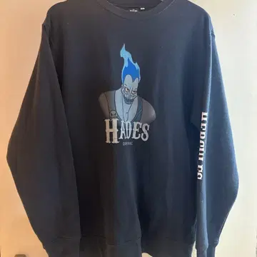 디즈니 빌런 하데스 트레이닝복 L 사이즈 블랙