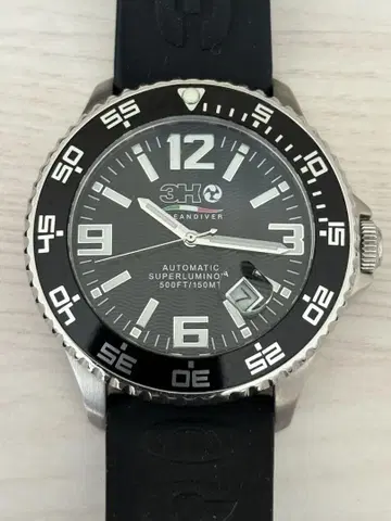 3H 트레아카 오션다이버 딥프로 자동 와인딩