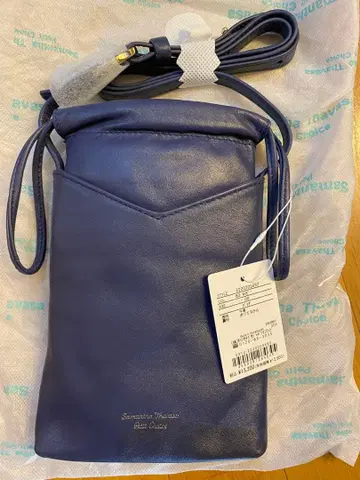 [ 택 포함 새상품 ] 사만다 타바사 쁘띠 초이스 네이비 숄더 파우치