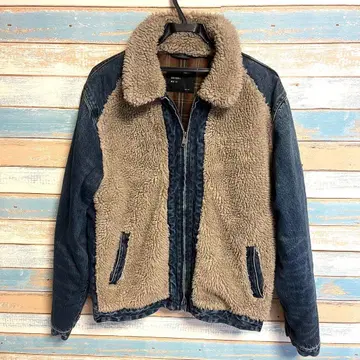 ZARA 자라 보아 자켓 그리즐리 자켓 데님 자켓 곰 자켓