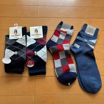 Tabio 허쉬 퍼피스 삭스 4족 세트