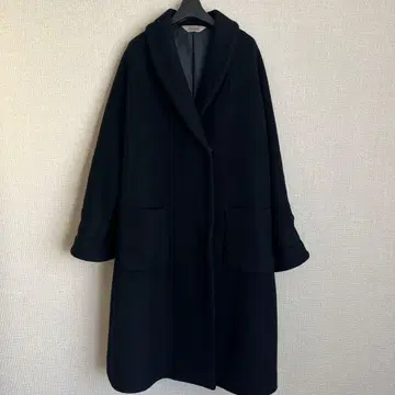 프레다 블랙 롱 코트