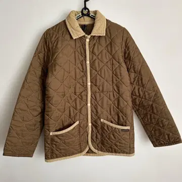 LAVENHAM 브라운 퀼팅 자켓 36