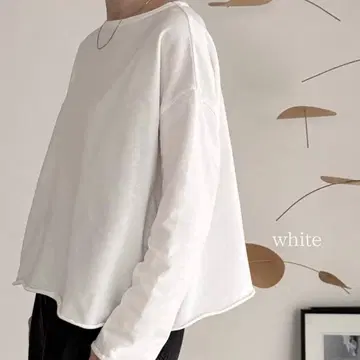 새상품 argue COTTON IDEAL PULLOVER2 롱 티셔츠