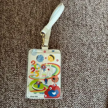 미야쿠미야쿠 인조 가죽 패스 케이스 정기권 케이스 레인보우 만박