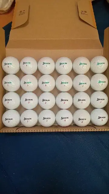 SRIXON의 Z-STARxv 로스트볼 24구