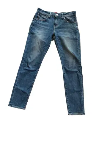 [ 새상품급 ] RED CARD 스키니 데님 다크 블루