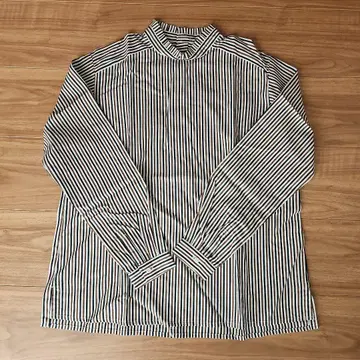 HumanWoman 스트라이프 긴팔 셔츠