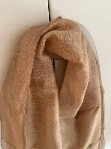 실크 (실크) 오간자 스톨 머플러