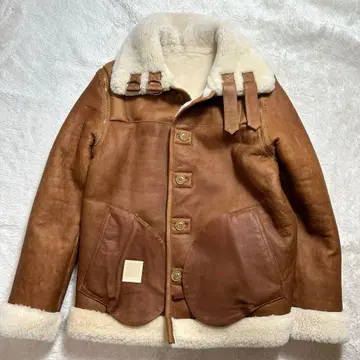 스코치앤소다 보아 자켓 인조 가죽 리버서블 4way