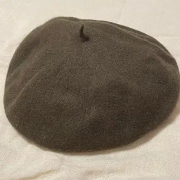 CA4LA 울 베레모 올리브 그린