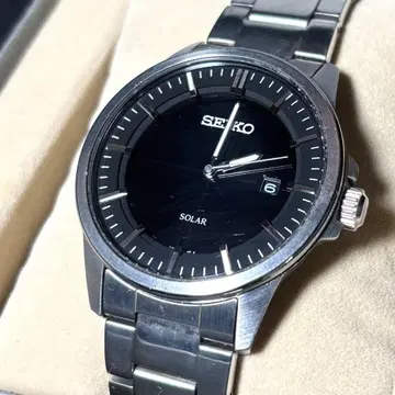 [ 작동 ] SEIKO 세이코 손목시계 V145-0CB0 블랙 다이얼