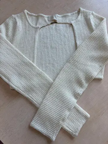 eimy 체인 부클레 니트 탱크 앤 가디건