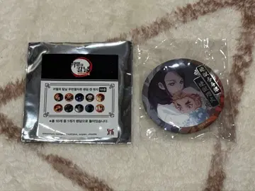 귀멸의 칼날 한국 한정판 캔뱃지 렌고쿠 쿄쥬로