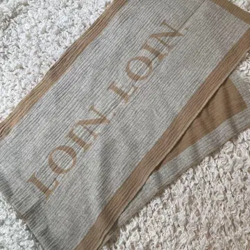 loin 로완 스톨 레어 완판 대형 리버서블 머플러 47 x 147