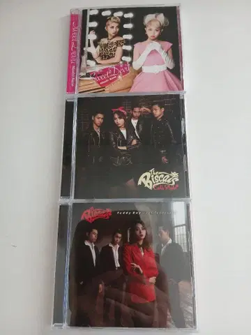 CD 3장 세트 The Biscats 아오노 미사키 로카빌리
