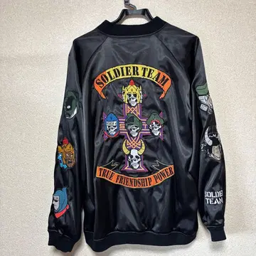 근육맨 리버서블 스카잔 XL 사이즈 솔저팀