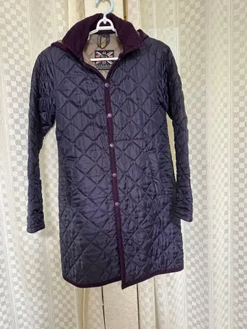 LAVENHAM (라벤햄) 탈부착 후드 퀼팅 코트 여성용