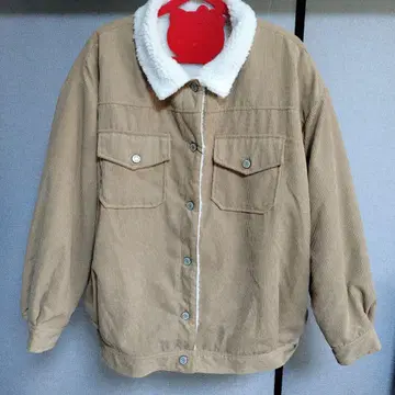 빅 사이즈 코듀로이 점퍼 4L