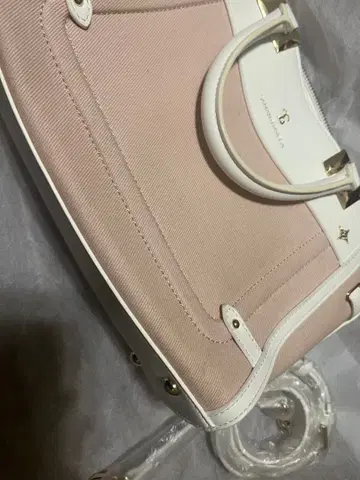 사만사 베가 핑크 화이트 백