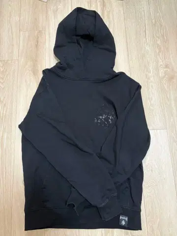 블랙 후드 부착 후드티 Supplier