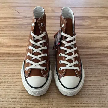 [새상품] CONVERSE 올스타 J 하이컷 브라운 일본제 24.5