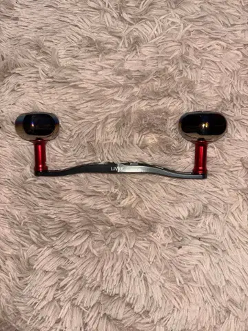 LIVRE 베이트 릴 부품 건메탈, 빨간색