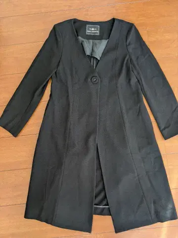 일본제 GRACE CONTINENTAL 블랙 롱 코트