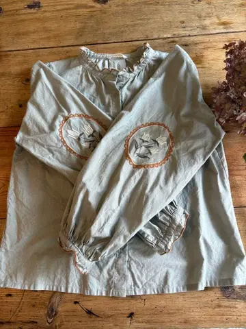 가을/겨울 컬러 긴팔 블라우스