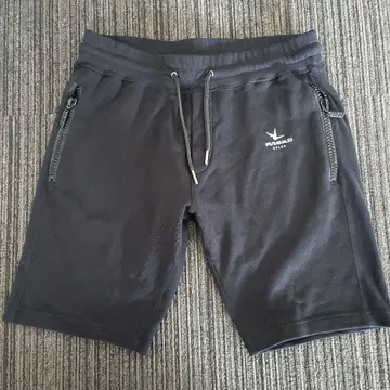 1PIU1UGUALE3 RELAX 블랙 숏팬츠