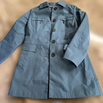 매킨토시 철학 블루 계열 스텐카라 코트 사이즈 36