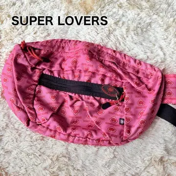 SUPER LOVERS 슈퍼러버스 바디백 y2k 헤이세이 갸루