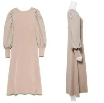 미카 STORY 콜라보 CELFORD 니트 원피스 베이지