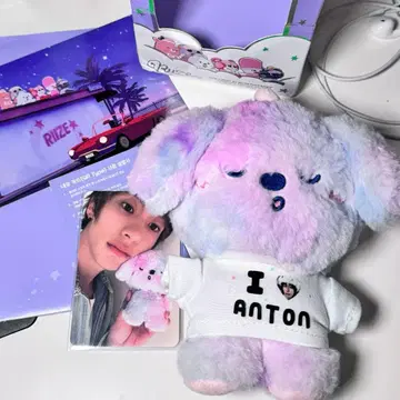 RIIZE midnight mirage 앤톤 봉제 인형 트레카 카세트