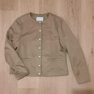 페이크 스웨이드 자켓